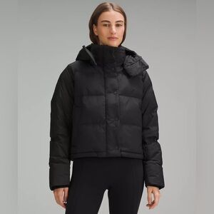 Lululemon Wunder Puff Puffer Jacket in Black